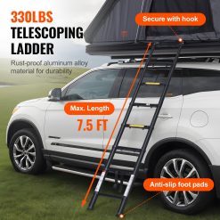 Rooftop Tent Hard Shell 2-3 Person Waterproof for Jeep SUV Truck w/ Ladder 15 V952 CDZPSJKSJKJBEH00WV9 202508011310 04