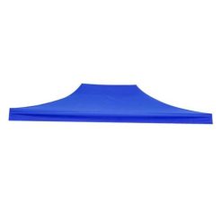 Alternative view of Gazebo Tent Top Cover Camping Beach Sunshade Shelter - Blue / 3x4.5M