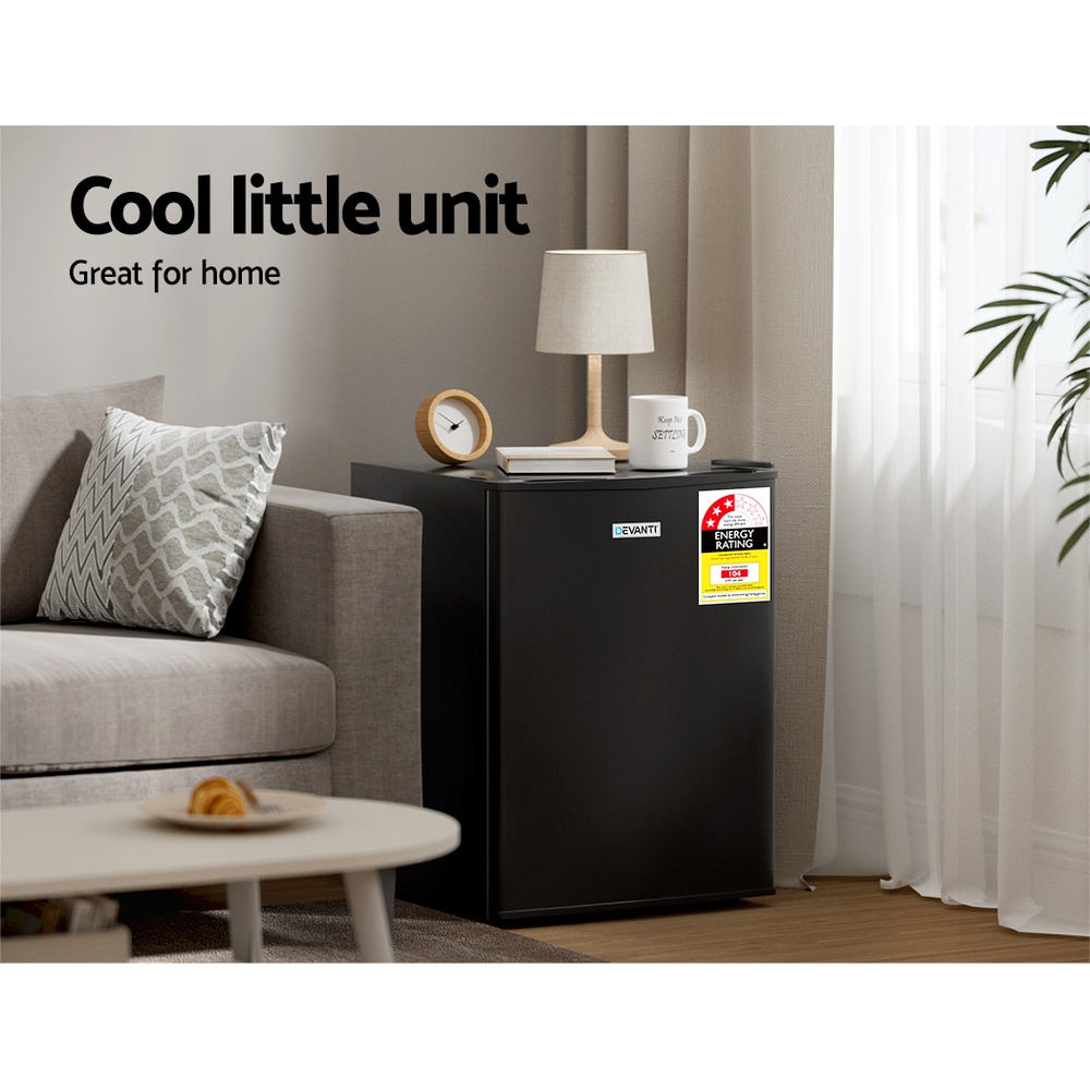 Devanti 70L Bar Fridge Black 4 Devanti 70L Bar Fridge Black - Image 4