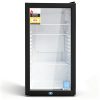 Devanti 78L Bar Fridge Glass Door Mini Fridge Countertop Cooler Black