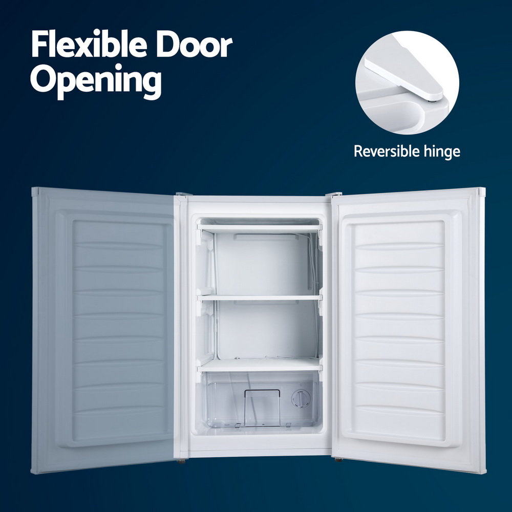Devanti 81L Upright Freezer Fridge White 5 Devanti 81L Upright Freezer Fridge White - Image 5