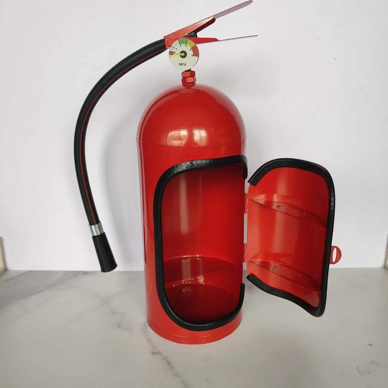 Red Wine Cabinet Minibar with Fire Extinguisher Gift for Men 5 Red Wine Cabinet Minibar with Fire Extinguisher Gift for Men - Image 5