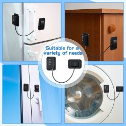 Baby Proofing, Refrigerator lock, Baby Safety Locks for Cabinets, Cabinet Locks for Babies, No Drilling Child Safety Cabinet Locks for Latching to Drawer Door Fridge Oven Toilet Seat White 14 V1189 LWWAL 20260325 00117 202603281956 03