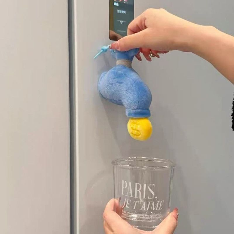 Faucet Magnetic Fridge Magnet – Funny Creative Wall Decoration Novelty Magnetic Ornament 1 Faucet Magnetic Fridge Magnet – Funny Creative Wall Decoration Novelty Magnetic Ornament
