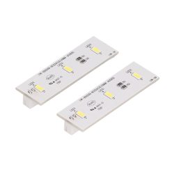 2Pcs Refrigerator LED Light Strip Bar Replacement Freezer Refrigerator Light Strip Bar Repair Part for SW BX02B DC 12V