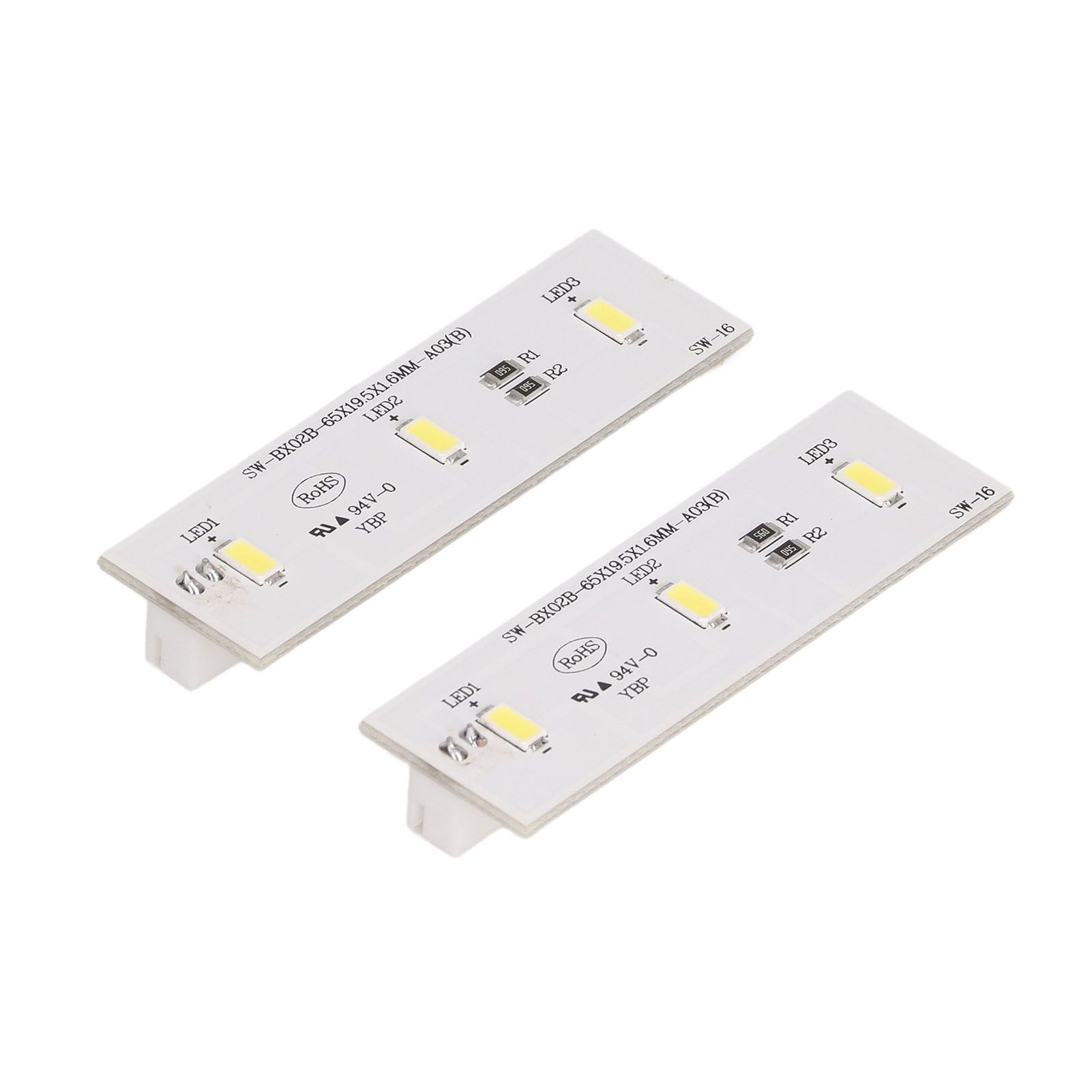 2Pcs Refrigerator LED Light Strip Bar Replacement Freezer Refrigerator Light Strip Bar Repair Part for SW BX02B DC 12V 1 2Pcs Refrigerator LED Light Strip Bar Replacement Freezer Refrigerator Light Strip Bar Repair Part for SW BX02B DC 12V