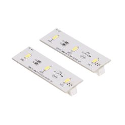 Alternative view of 2Pcs Refrigerator LED Light Strip Bar Replacement Freezer Refrigerator Light Strip Bar Repair Part for SW BX02B DC 12V