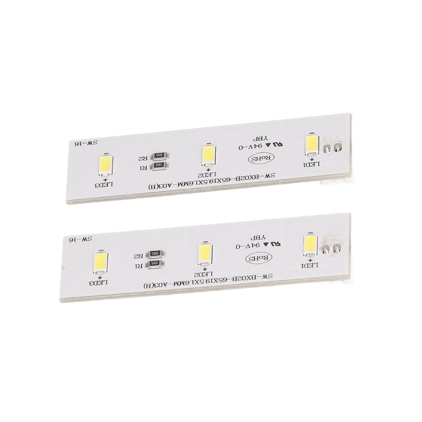 2Pcs Refrigerator LED Light Strip Bar Replacement Freezer Refrigerator Light Strip Bar Repair Part for SW BX02B DC 12V 3 2Pcs Refrigerator LED Light Strip Bar Replacement Freezer Refrigerator Light Strip Bar Repair Part for SW BX02B DC 12V - Image 3