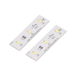2Pcs Refrigerator LED Light Strip Bar Replacement Freezer Refrigerator Light Strip Bar Repair Part for SW BX02B DC 12V 18 V1294 YM0703 3119230016511 03