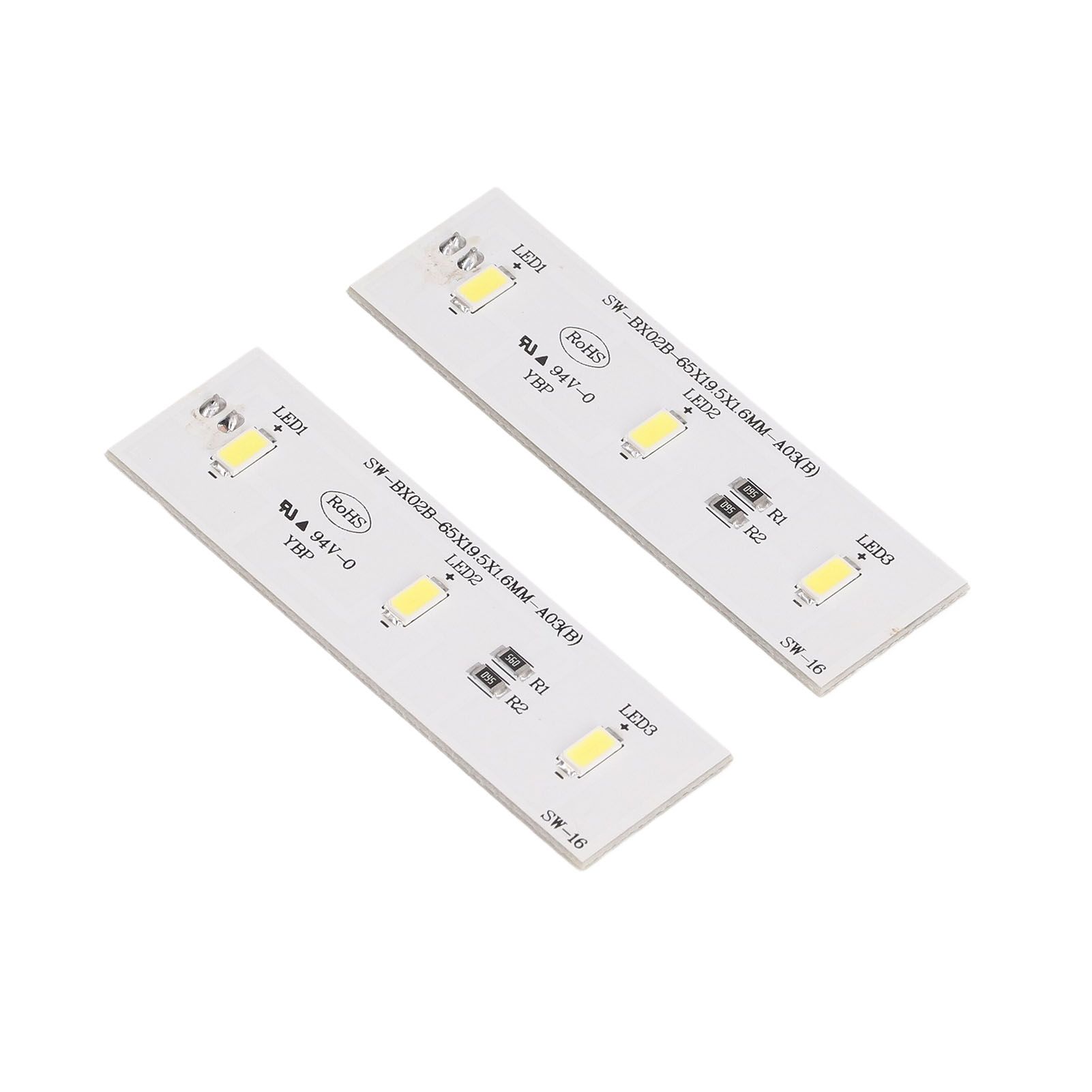 2Pcs Refrigerator LED Light Strip Bar Replacement Freezer Refrigerator Light Strip Bar Repair Part for SW BX02B DC 12V 6 2Pcs Refrigerator LED Light Strip Bar Replacement Freezer Refrigerator Light Strip Bar Repair Part for SW BX02B DC 12V - Image 6