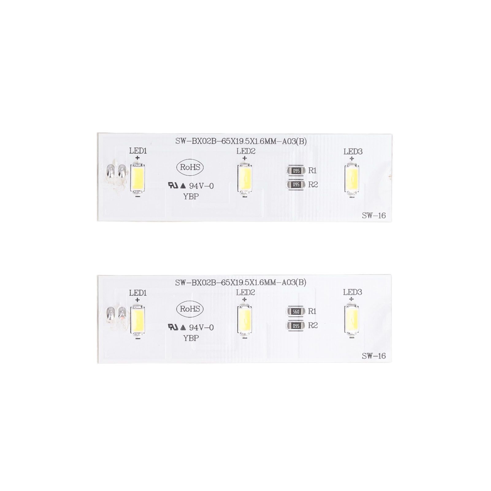 2Pcs Refrigerator LED Light Strip Bar Replacement Freezer Refrigerator Light Strip Bar Repair Part for SW BX02B DC 12V 9 2Pcs Refrigerator LED Light Strip Bar Replacement Freezer Refrigerator Light Strip Bar Repair Part for SW BX02B DC 12V - Image 9