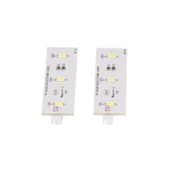 2Pcs Refrigerator LED Light Strip Bar Replacement Freezer Refrigerator Light Strip Bar Repair Part for SW BX02B DC 12V 24 V1294 YM0703 3119230016511 09