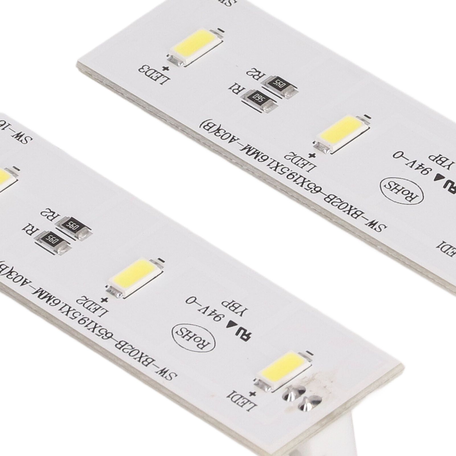 2Pcs Refrigerator LED Light Strip Bar Replacement Freezer Refrigerator Light Strip Bar Repair Part for SW BX02B DC 12V 14 2Pcs Refrigerator LED Light Strip Bar Replacement Freezer Refrigerator Light Strip Bar Repair Part for SW BX02B DC 12V - Image 14