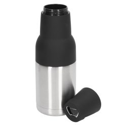 Vacuum Double Wall Stainless Steel Can Insulation and Cold Storage Tank with Bottle Opener Steel Color 18 V1294 YM0716 3113220141213 03