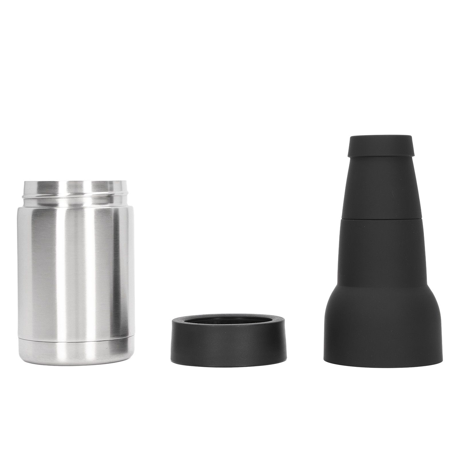 Vacuum Double Wall Stainless Steel Can Insulation and Cold Storage Tank with Bottle Opener Steel Color 5 Vacuum Double Wall Stainless Steel Can Insulation and Cold Storage Tank with Bottle Opener Steel Color - Image 5