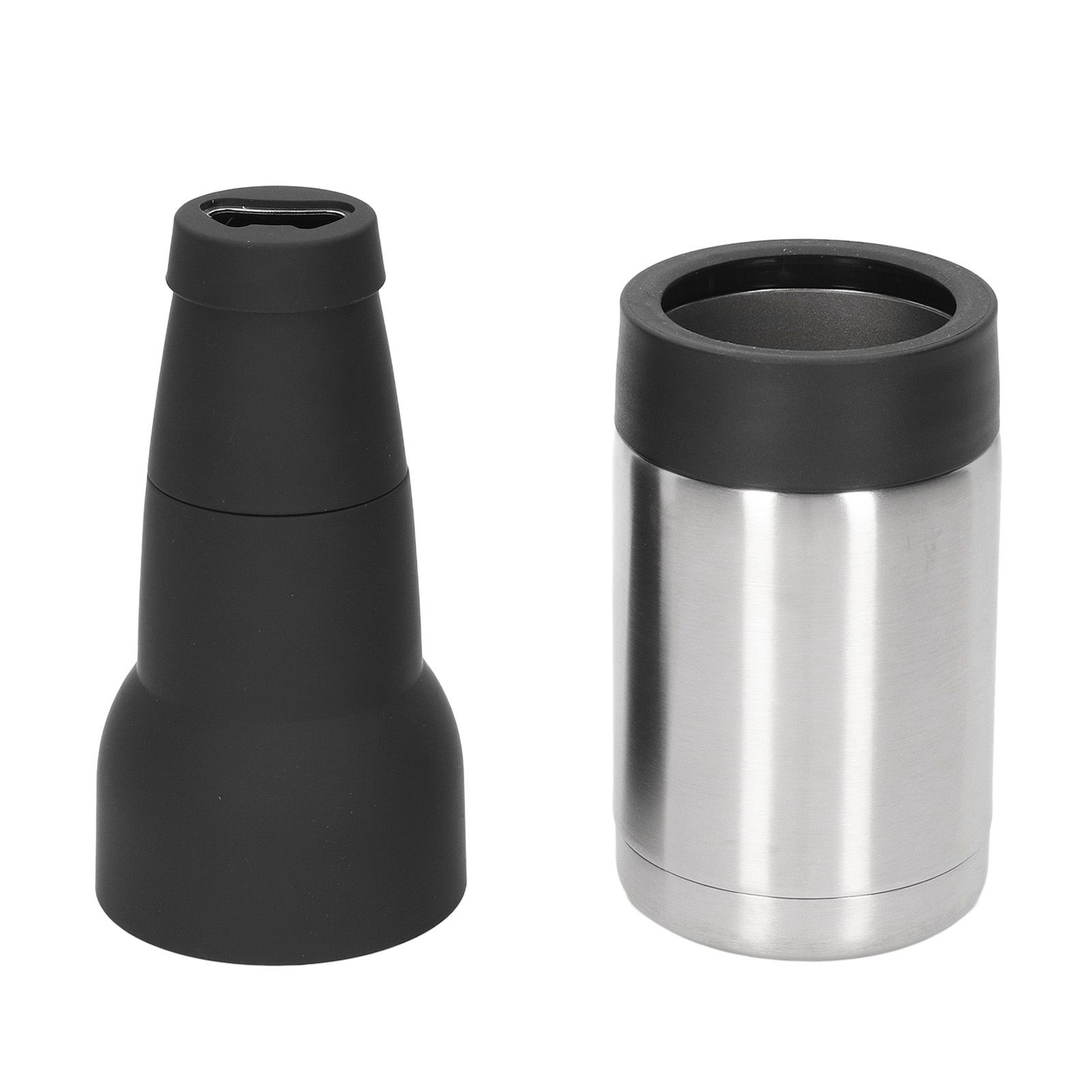 Vacuum Double Wall Stainless Steel Can Insulation and Cold Storage Tank with Bottle Opener Steel Color 8 Vacuum Double Wall Stainless Steel Can Insulation and Cold Storage Tank with Bottle Opener Steel Color - Image 8