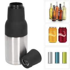 Vacuum Double Wall Stainless Steel Can Insulation and Cold Storage Tank with Bottle Opener Steel Color 26 V1294 YM0716 3113220141213 11