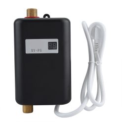 Alternative view of 220V 3800W Mini Electric Tankless Instant Hot Water Heater Bathroom Kitchen Washing Black