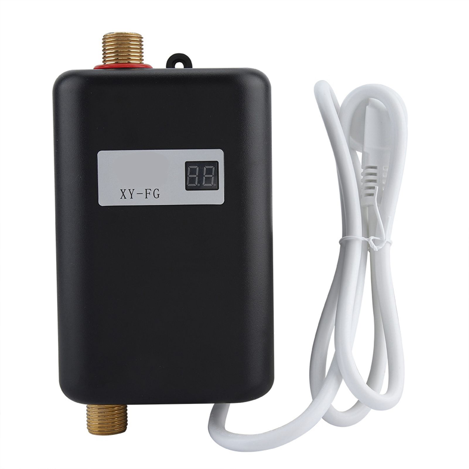 220V 3800W Mini Electric Tankless Instant Hot Water Heater Bathroom Kitchen Washing Black 2 220V 3800W Mini Electric Tankless Instant Hot Water Heater Bathroom Kitchen Washing Black - Image 2
