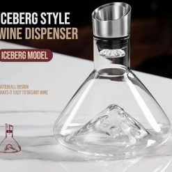 CARLA HOME Iceberg Wine Decanter with Aerator Filter and Lid 12 V178 36191 202507301346 02
