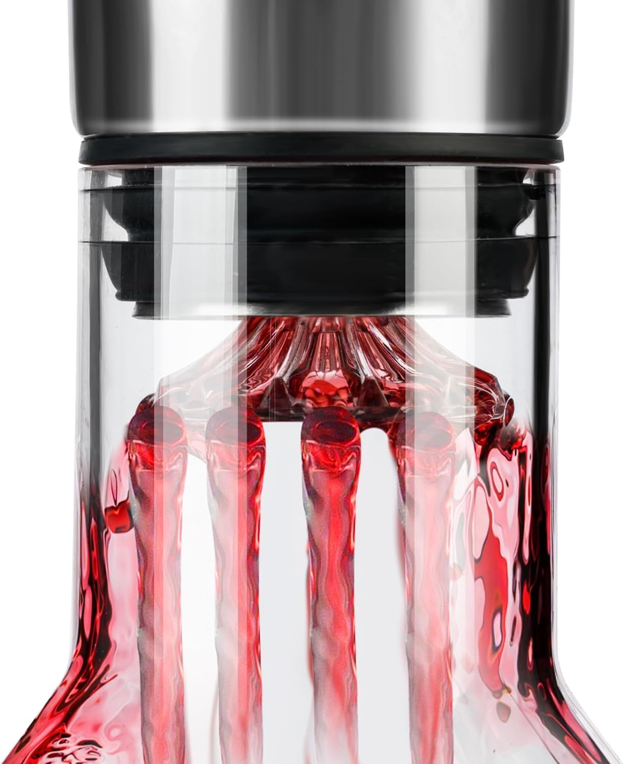 CARLA HOME Iceberg Wine Decanter with Aerator Filter and Lid 7 CARLA HOME Iceberg Wine Decanter with Aerator Filter and Lid - Image 7