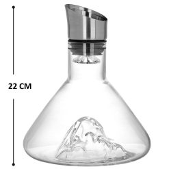 CARLA HOME Iceberg Wine Decanter with Aerator Filter and Lid 17 V178 36191 202507301346 07