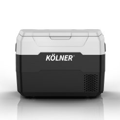 Alternative view of Kolner 40l Fridge Freezer Cooler 12/24/240v Camping Portable Esky Refrigerator With Trolley - Black