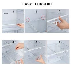 V528 REFRIGERATORDRAWER 2PCS 454199 05