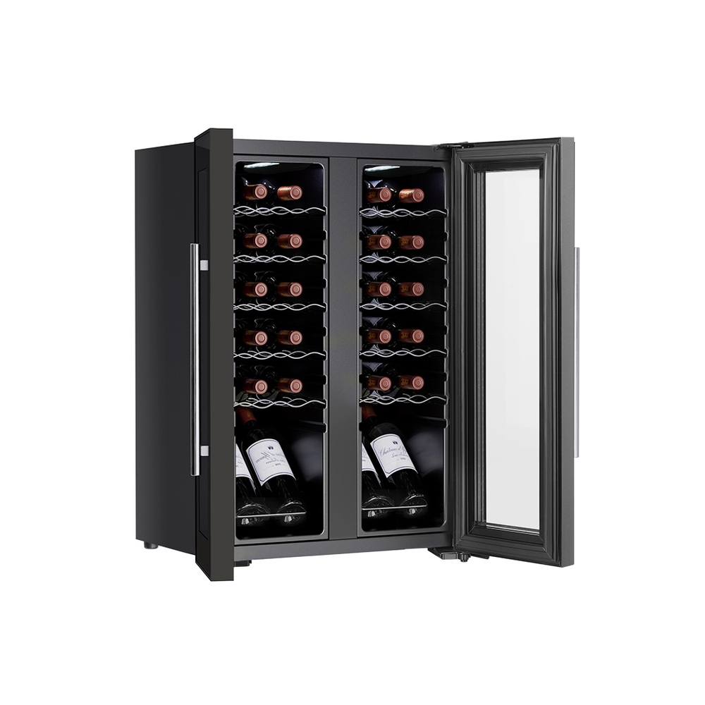 Devanti Wine Fridge Cooler Dual Zone 24 Bottles 3 Devanti Wine Fridge Cooler Dual Zone 24 Bottles - Image 3