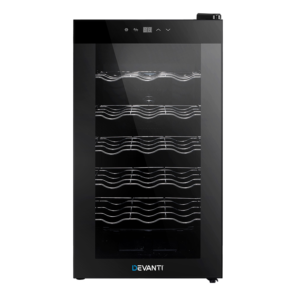 Devanti Wine Fridge Cooler 18 Bottles 3 Devanti Wine Fridge Cooler 18 Bottles - Image 3